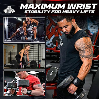 Wrist Wraps for Weightlifting and Wrist Support