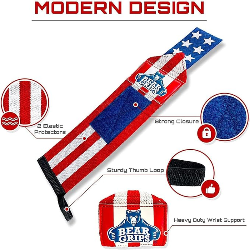 Wrist Wraps for Weightlifting and Wrist Support