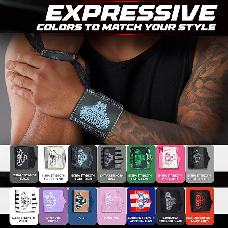 Wrist Wraps for Weightlifting and Wrist Support