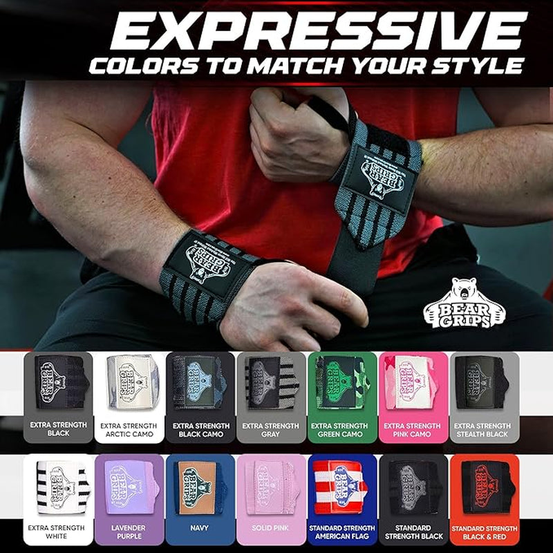 Wrist Wraps for Weightlifting and Wrist Support