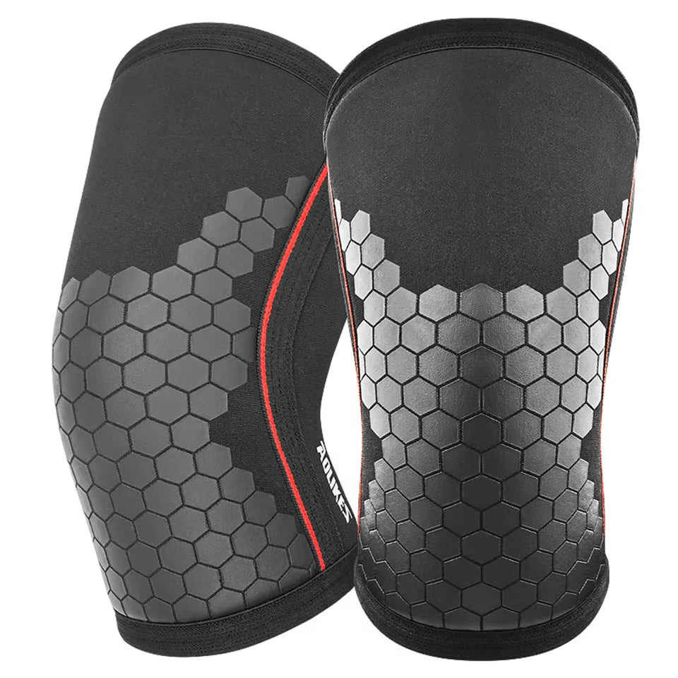 7MM Weightlifting Elbow Brace Support Neoprene Compression Elbow Pads Arm Sleeves Protector for Powerlifting Gym Fitness