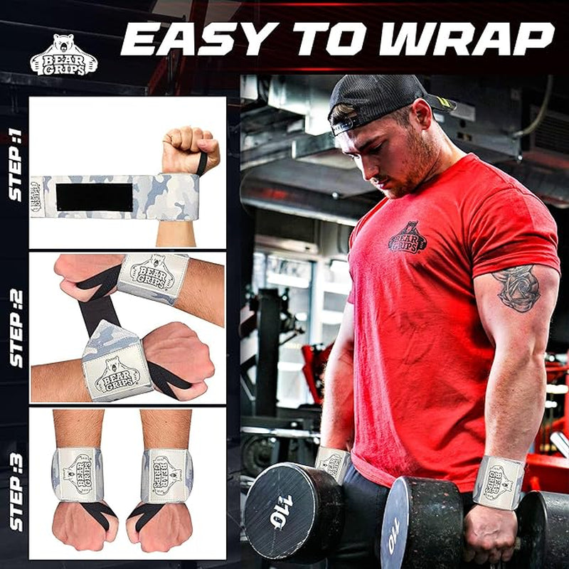Wrist Wraps for Weightlifting and Wrist Support