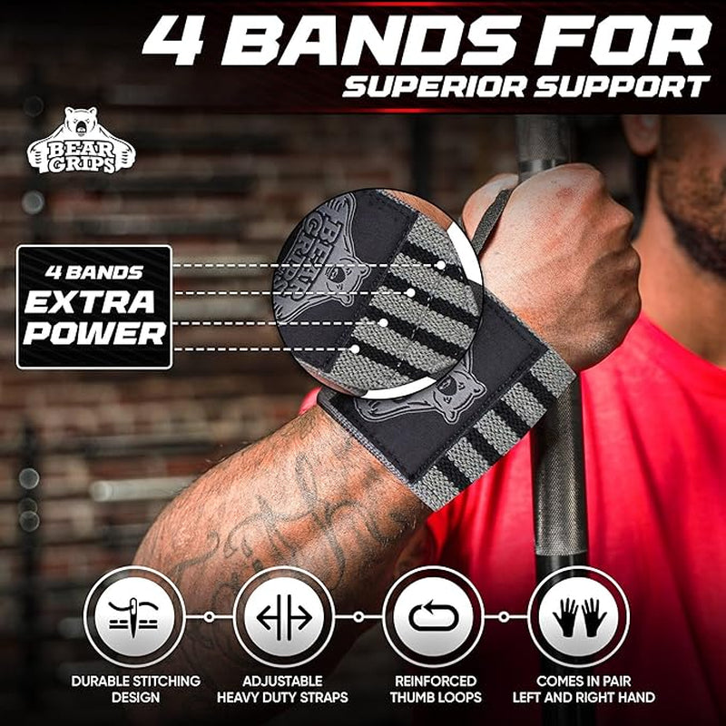 Wrist Wraps for Weightlifting and Wrist Support