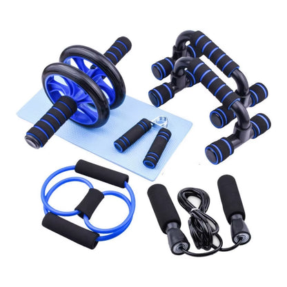 7Pc Push-Up Combo Set Multi-Functional Abdominal Wheel Comprehensive Trainer Fitness Seven-Piece Set