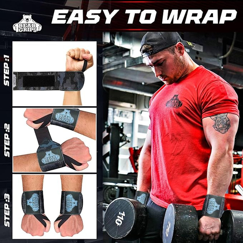 Wrist Wraps for Weightlifting and Wrist Support