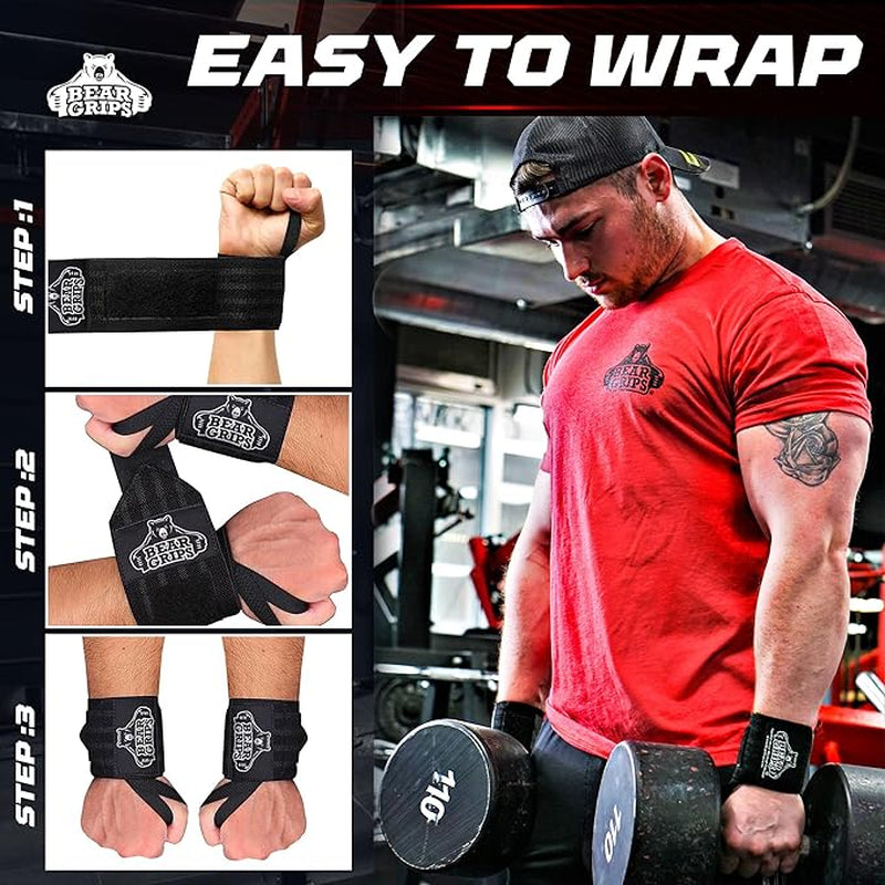 Wrist Wraps for Weightlifting and Wrist Support
