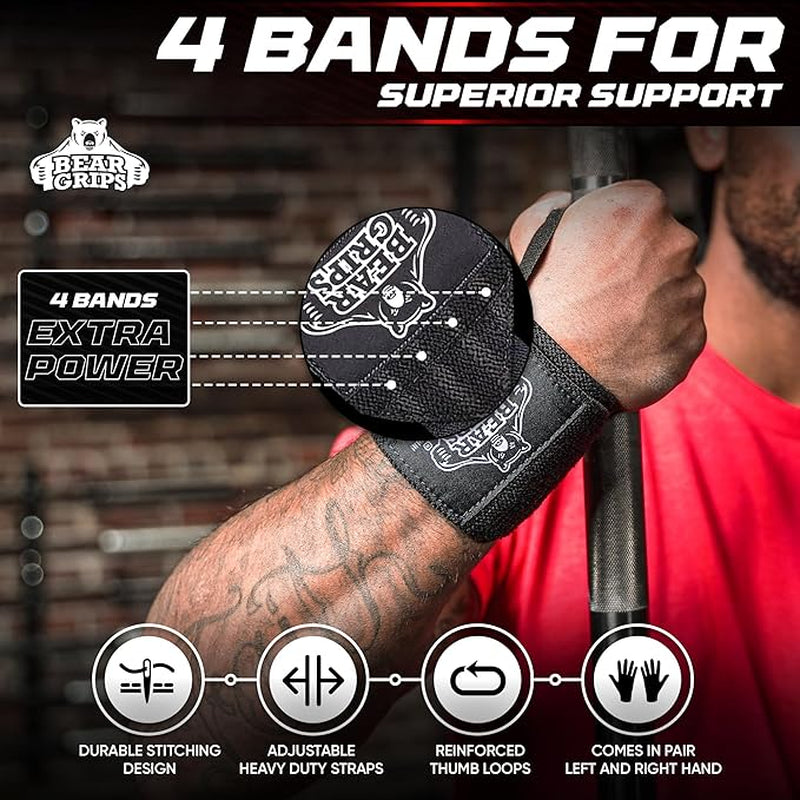 Wrist Wraps for Weightlifting and Wrist Support