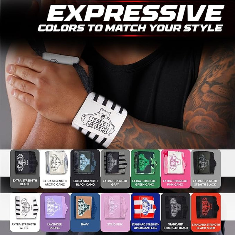 Wrist Wraps for Weightlifting and Wrist Support