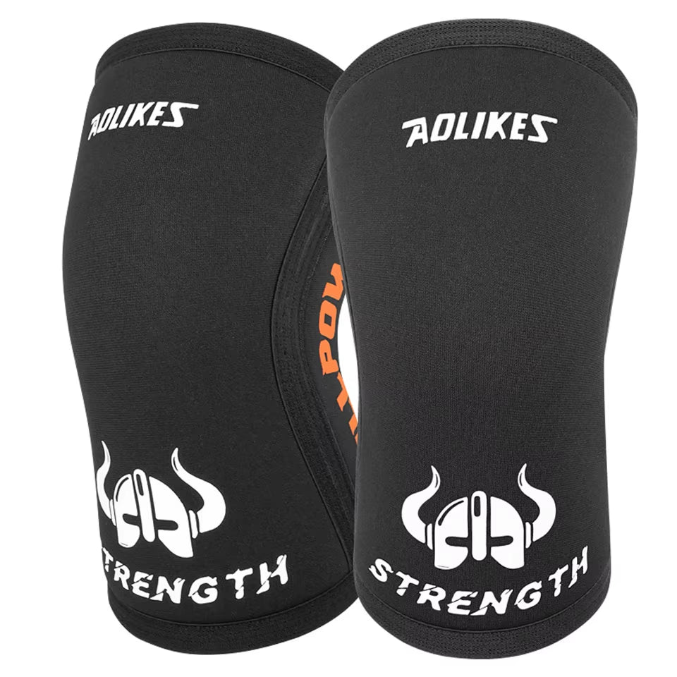 7MM Weightlifting Elbow Brace Support Neoprene Compression Elbow Pads Arm Sleeves Protector for Powerlifting Gym Fitness