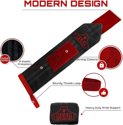 Wrist Wraps for Weightlifting and Wrist Support